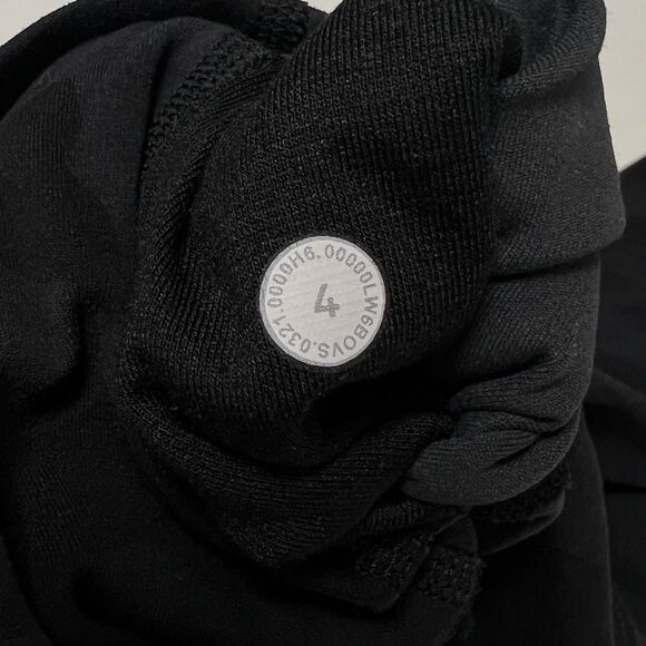 Lululemon Align Crop Tight 21" Camo Deep Coal Multi Black Yoga Pant Size 4 - Picture 9 of 9